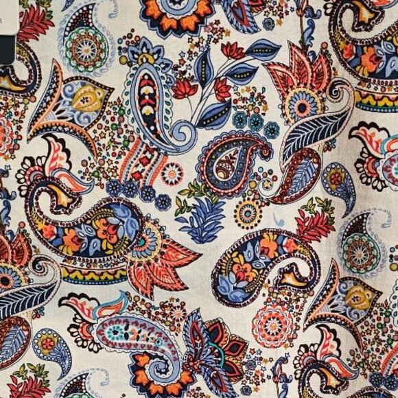 DENIM & FLOWER Men's Shirt NWT - Size Large - Paisley Print - Picture 2 of 4